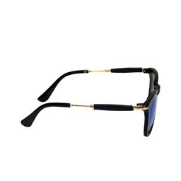 REDEX Unisex Green Lens & Black Wayfarer Sunglasses with image 5