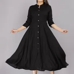 BHAGLI Women Button Down Mandarin Collar Kurta-picture-54