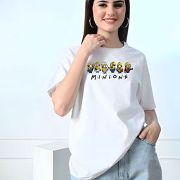 KAIDO Graphic Printed Round Neck Drop-Shoulder Sleeves Cotton Oversized T-shirt-image-78