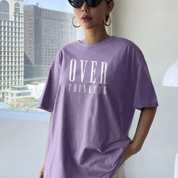 TOGS & TERRE Women Typography Printed Organic Cotton T-shirt-picture-22