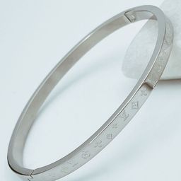 ZIVOM Women Silver-Plated Kada Bracelet-image-49