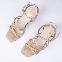 Schon Zapato Printed Block with Tassels-18