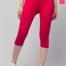 HIRRUX Women Pack of 2 Skinny Fit Capris-image-84