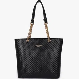 Carlton London Women Textured Structured Leather Shoulder Bag-16