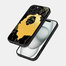 macmerise Abstract Printed iPhone 16 Pro Bumper Case Mobile Accessories-3