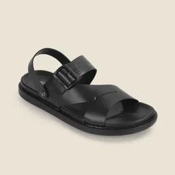 Metro Men Leather Comfort Sandals-image-75