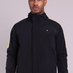 HOUSE OF VEDAS Waterproof Hooded Rain Jacket-image-81