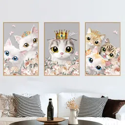 Asian royal White & Grey Printed Waterproof Decals And Stickers-image-83