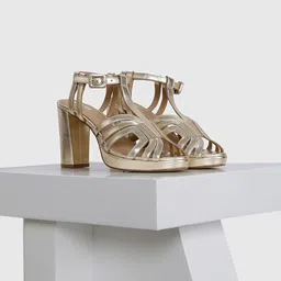 Oroh Leather Party Platform Sandals-picture-32