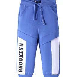 Honeyhap Infant Boys Printed 100% Cotton Joggers-image-11