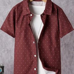 TIOR Boys Geometric Printed Standard Casual Shirt-picture-12