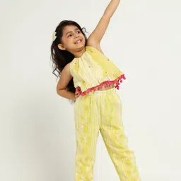 Somersault Girls Striped Top with Trousers-image-48
