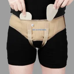 Inguinal Hernia Belt Pain Relief Support with Removable Pads & Adjustable Straps Supporter-image-59