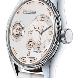 DOUBLERUN Unisex Dial & Bracelet Style Straps Analogue Chronograph Watch H05N16027 image 3