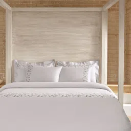 SANSAAR A DDECOR BRAND LIVE CONSCIOUSLY Beige Geometric Cotton Bedding Set-image-52