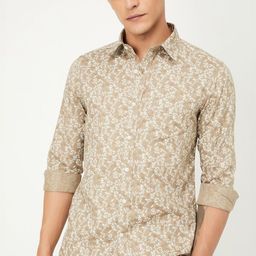max Men Floral Opaque Printed Casual Shirt-image-112