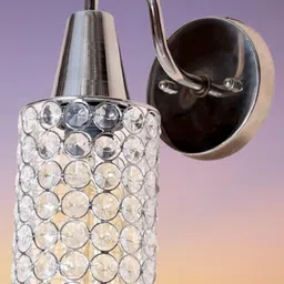 SWIATLO Silver-Toned Metal Wall Lamps-picture-35
