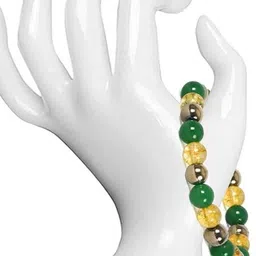VIBESLE Unisex Crystals Elasticated Bracelet-image-96