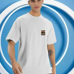 R.Code by The Roadster Life Co. Men Printed Applique T-shirt-image-67