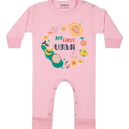 Arvesa My First Ugadi Printed Bodysuit-picture-10