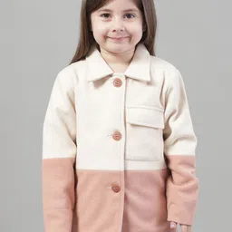 HOUSE OF VEDAS Girls Colourblocked Lightweight Outdoor Tailored Jacket-image-45
