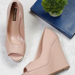 Flat n Heels Wedge Pumps-5