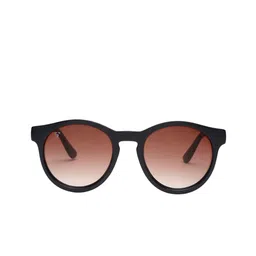 SUNNIES Unisex Round Sunglasses with UV Protected Lens SNS-016-C4(C)-Gradient.Orange image 5
