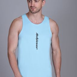 AntiloopChest Printed Tank Gym Vest-02AchSky-M-image-89