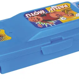 Racing Car (Motu Patlu) Motu Patlu Art Polypropylene Pencil Box-picture-15