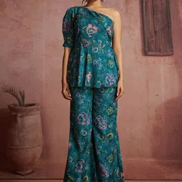 Fusionic Peplum Printed Set-image-12