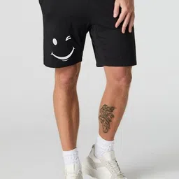 FABSTIEVE Men Printed Regular Fit Low-Rise Cotton Short-picture-13
