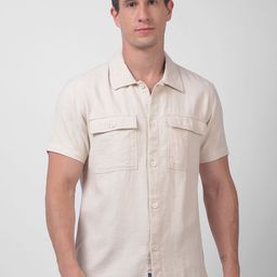 Numero Uno Men Solid Spread Collar Cotton Casual Shirt-picture-48