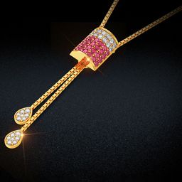 Joyalukkas Dome of Elegance Gold Necklace-image-55