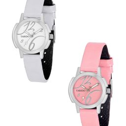 TARIDO Wonen Set Of 2 Patterned Dial & Straps Analogue Watch TD22342236SL26-image-17