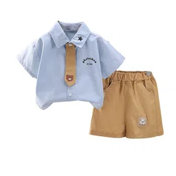StyleCast x Revolte Boys Printed Shirt with Shorts-image-99