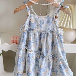 StyleCast x Revolte Girls Floral Printed A-Line Midi Dress-image-93