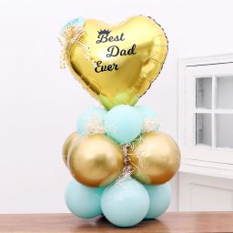 Best Dad Ever Balloons Bouquet-image-42