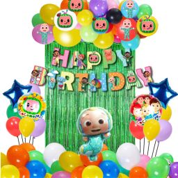 Cocomelon Happy Birthday Decor-image-24
