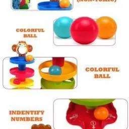 wonder digital 4 Layer Ball Drop and Roll Swirling Tower Set, Puzzle Toy image 3