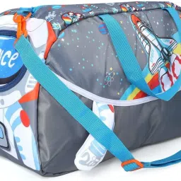 20 L Hand Duffel Bag - Astronaut Theme 3D Designer Big Size Duffel Bag Weekender Overnight Swimming Bag - Blue - Regular Capacity-image-21