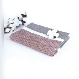 Thirsty Towel Brown & White 1 Striped Cotton 250 GSM Bath Towel-34