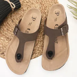 El Paso Men Slip-On Flip Flops-image-5