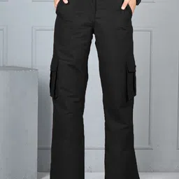 Cutiekins Girls Mid-Rise Regular Fit Easy Wash Cargos Trousers-image-96