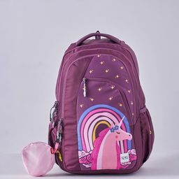 Wildcraft Girls Brand Logo Backpack-52