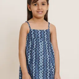 COTLAND FASHION Geometric Print Cotton Top-picture-41