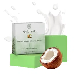 NARIYAL Cream Of Coco Green Goddess Soap- 50 g-32