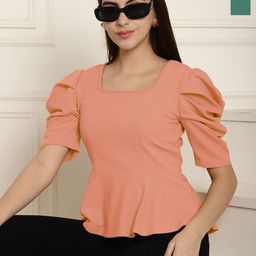 Metronaut Women Pack Of 2 Peplum Top-picture-40