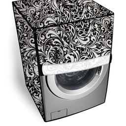 The Furnishing Tree Waterproof and Dustproof PVC Washing Machine Cover Front Loading Compatible for-image-82