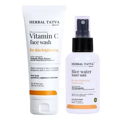 HERBAL TATVA Set Of 2 Vitamin C Face Wash & Rice Water Toner- 100 ml Each-23