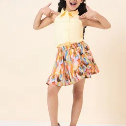 Stylo Bug Girls Top with Skirt-image-57